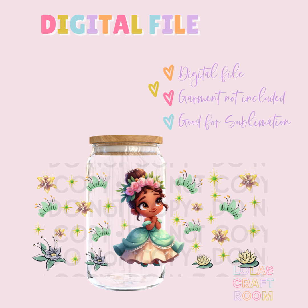 PRINCESSES DIGITAL FILES WRAPS BUNDLE