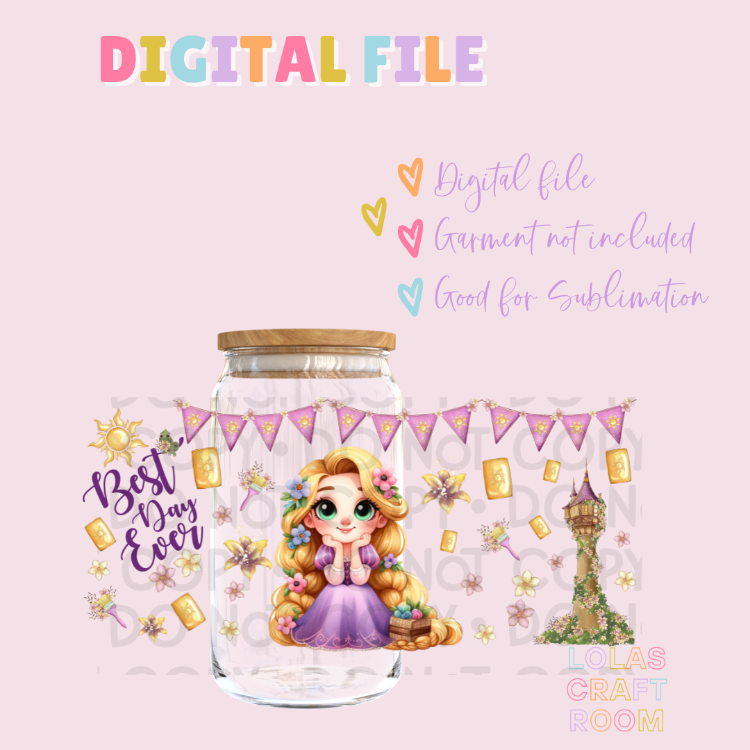 PRINCESSES DIGITAL FILES WRAPS BUNDLE