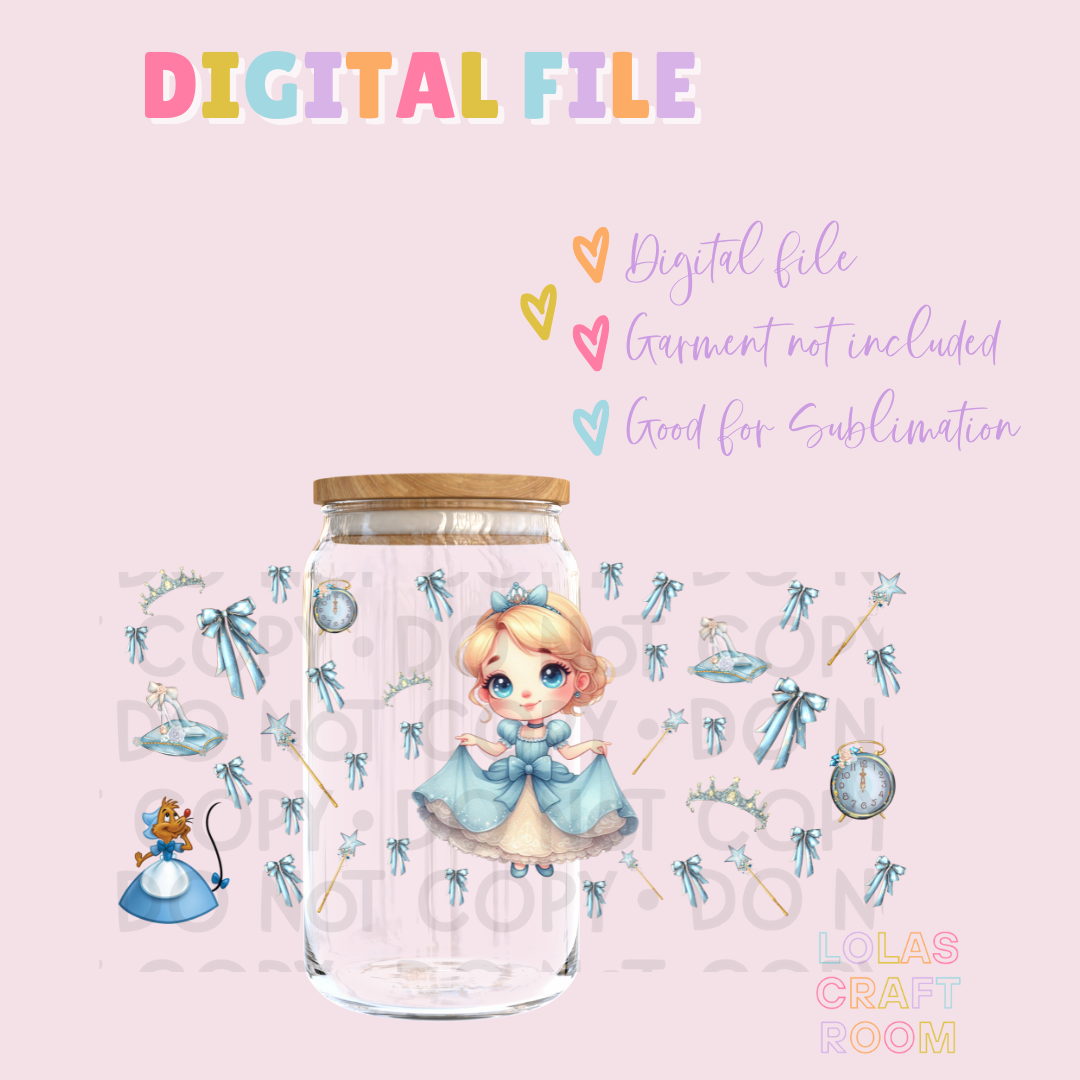 PRINCESSES DIGITAL FILES WRAPS BUNDLE