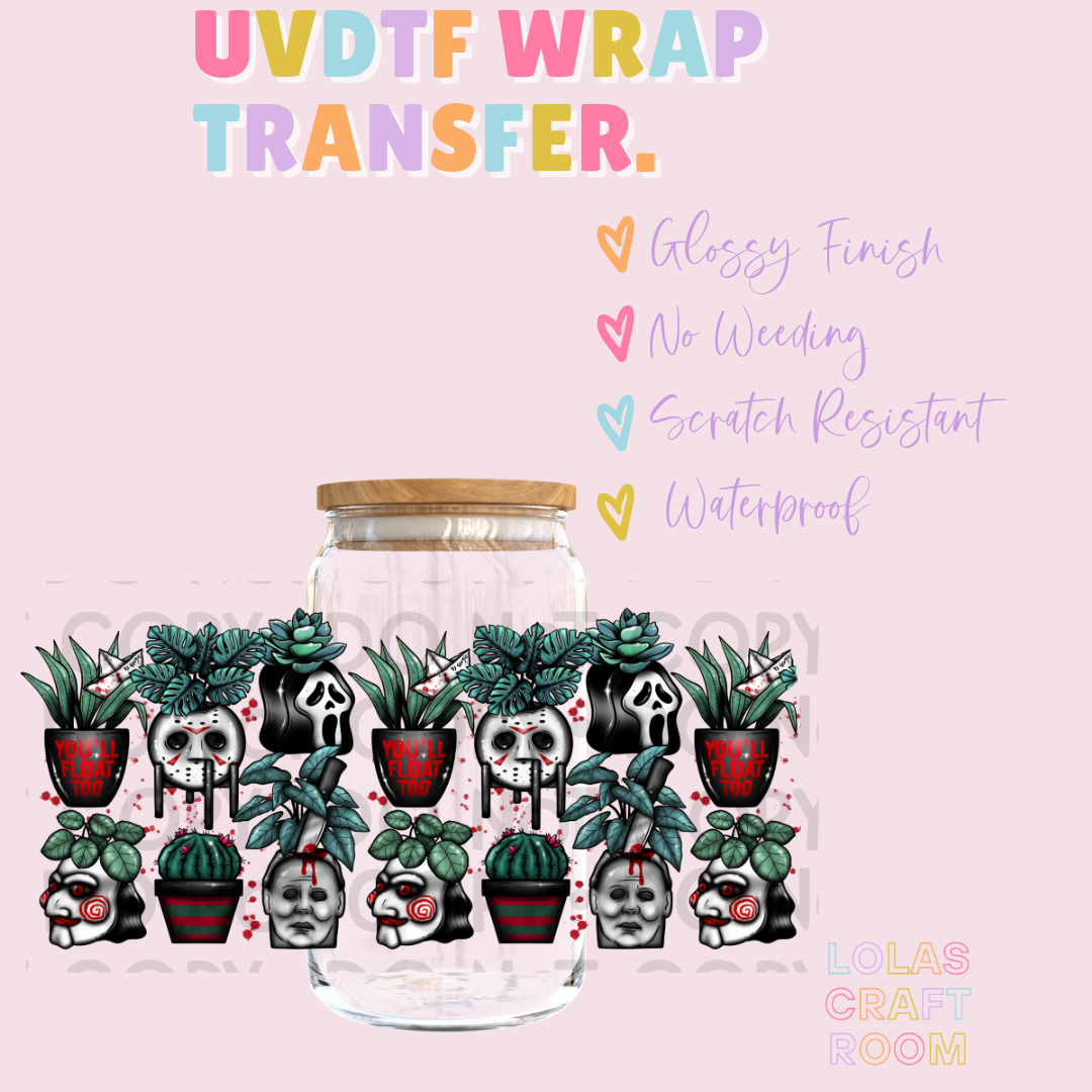 UVDTF CUP WRAP M117 HORROR PLANTS