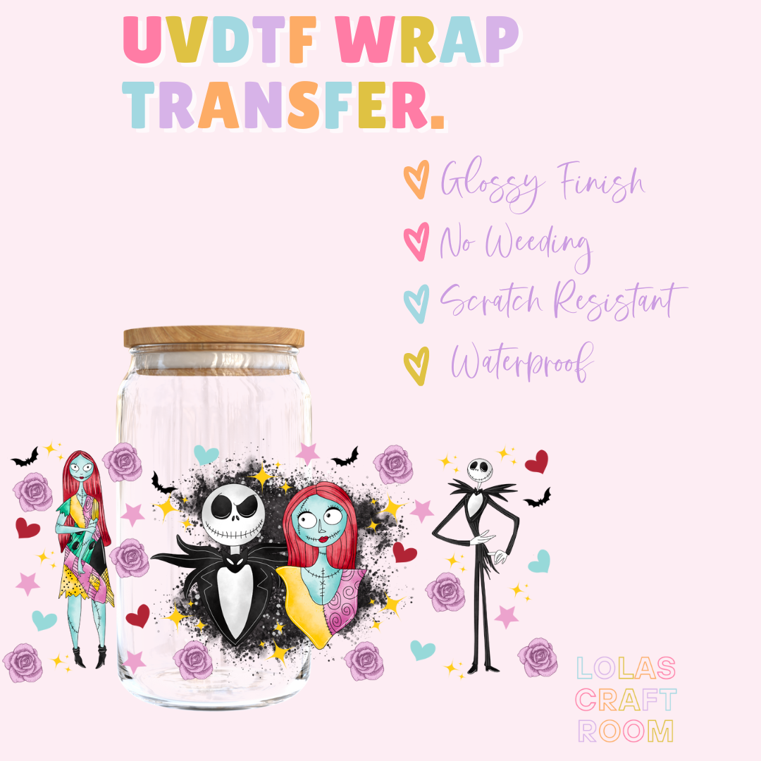 SPOOKY COUPLE UVDTF
