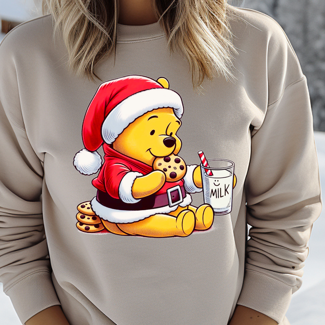 SANTA POOH DTF