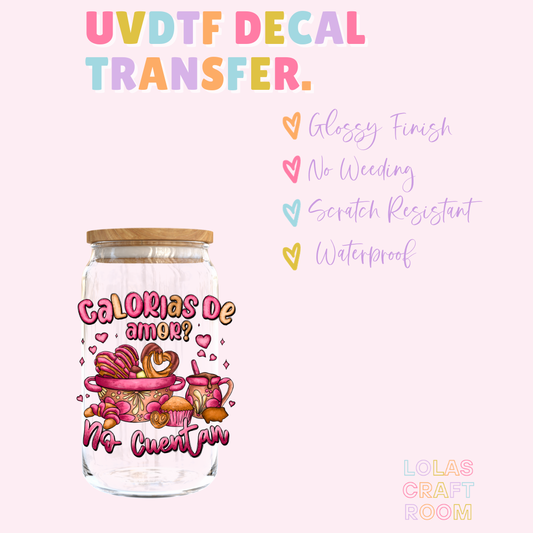 UVDTF DECAL 11 CALORIAS DE AMOR