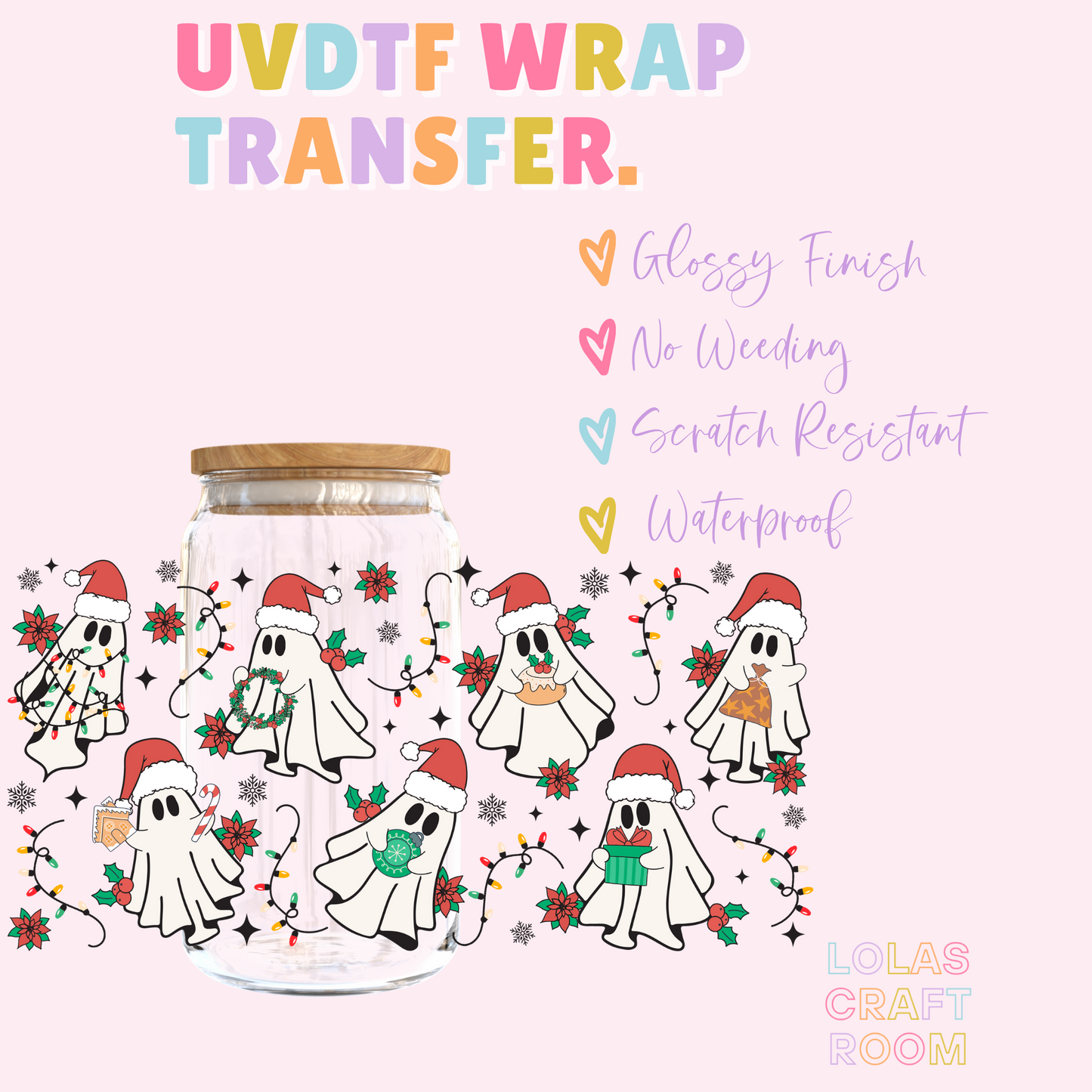 CHRISTMAS GHOSTS UVDTF WRAP 73 (Copy)
