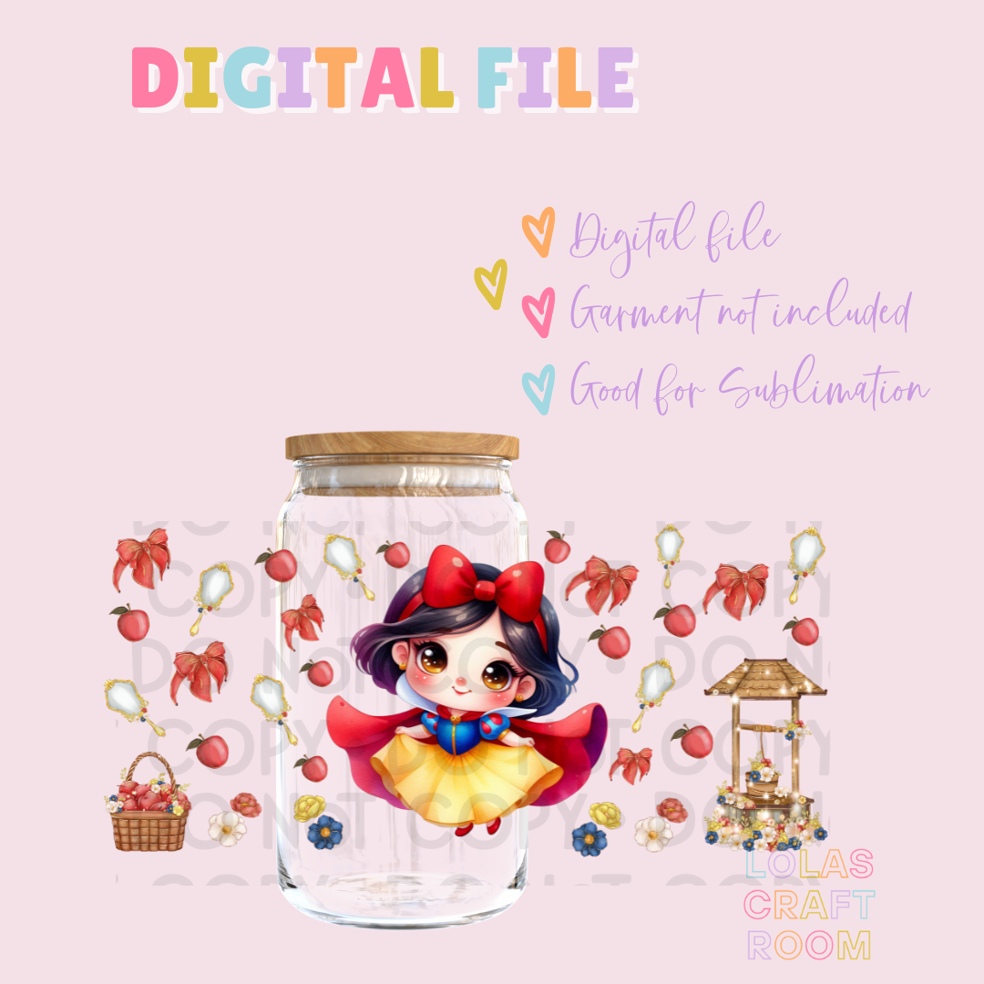 PRINCESSES DIGITAL FILES WRAPS BUNDLE