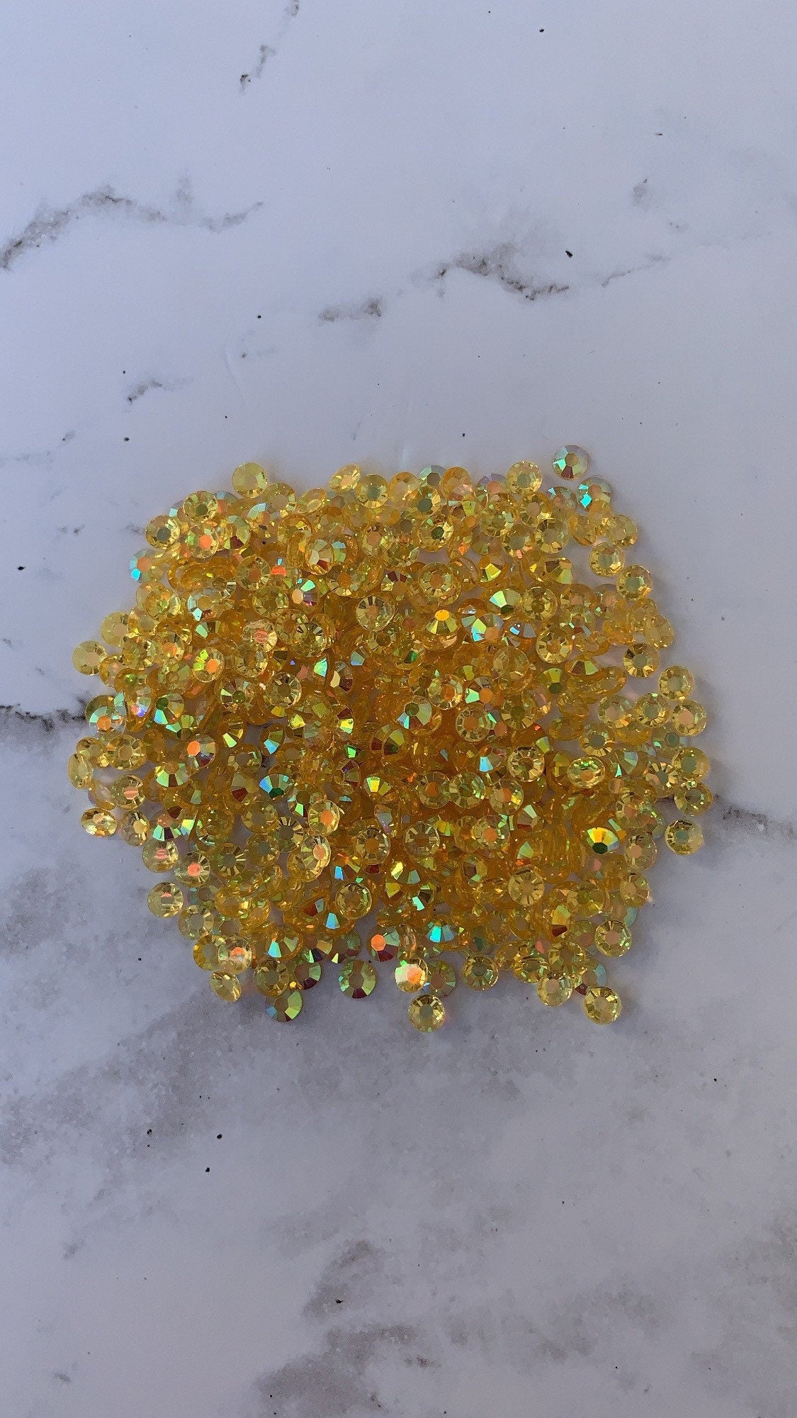 CLEAR AMBER clear ab 5mm 4mm rhinestones beads
