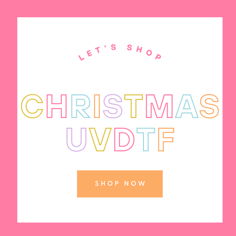 CHRISTMAS UVDTF PRINTS