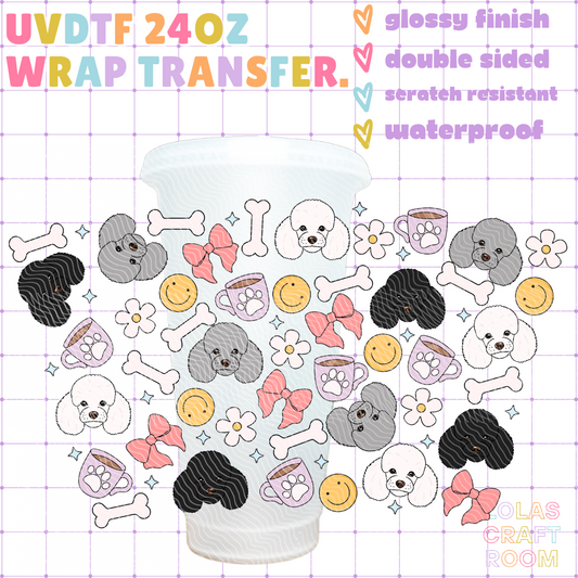 POODLE 24oz UVDTF CUP WRAP