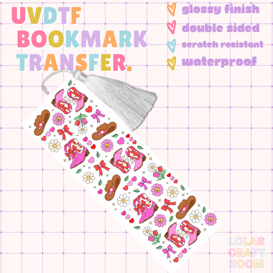 BOOTS BOOKMARK UVDTF