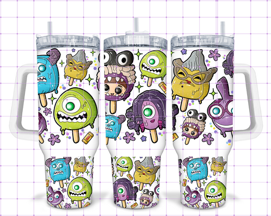 40oz MONSTER INC POPS UVDTF WRAP