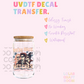 WE ARE BACK WITCHES UVDTF DECAL