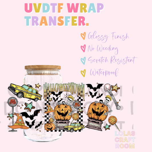 HALLOWEEN TOWN  UVDTF WRAP