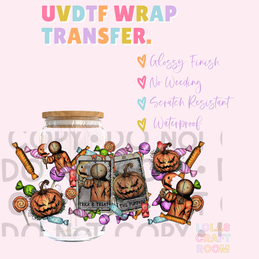 TRICK OR TREAR UVDTF WRAP