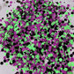 MONSTER SMASH Halloween polyester glitter dots glitter