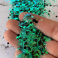 MAGIC green color shift  holographic chunky mix Halloween polyester glitter