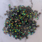 CLEAR SMOKED clear grey ab 5mm 4mm rhinestones beads