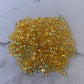 CLEAR AMBER  clear ab 5mm 4mm rhinestones beads