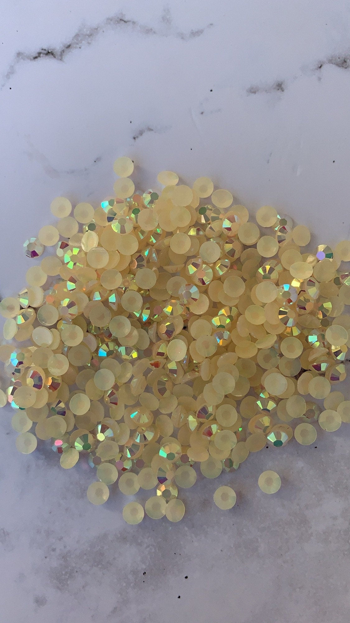 PEACH AB 5mm 4mm rhinestones beads